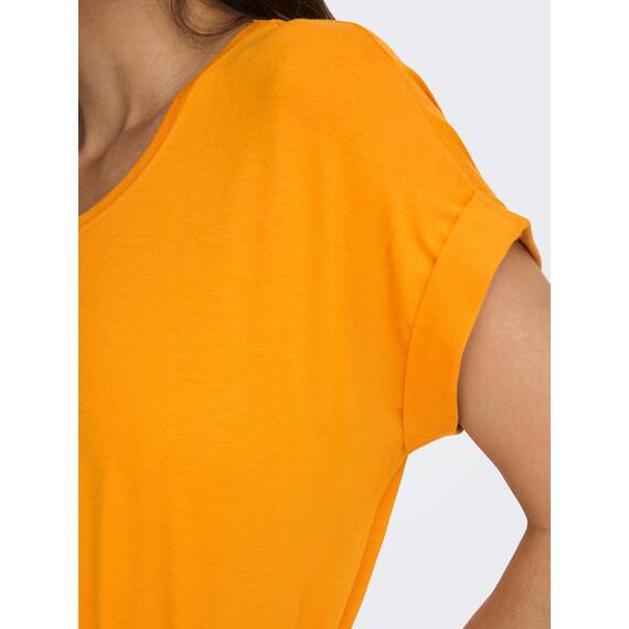 ONLY Tops für Damen Basic Kurzarm Rundhals