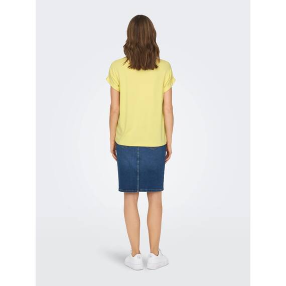 ONLY Tops für Damen Basic Kurzarm Rundhals