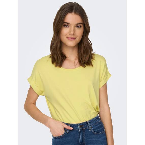 ONLY Tops für Damen Basic Kurzarm Rundhals