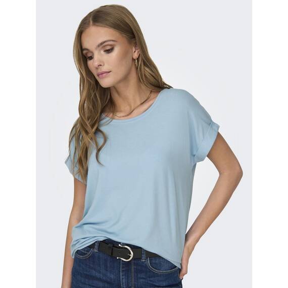 ONLY Tops für Damen Basic Kurzarm Rundhals