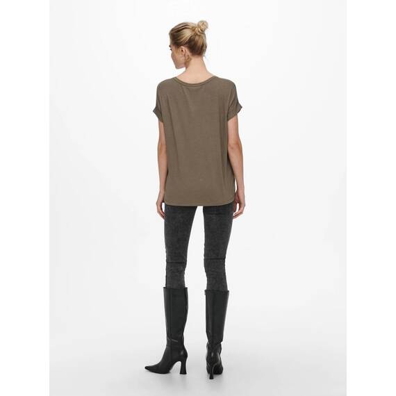 ONLY Tops für Damen Basic Kurzarm Rundhals