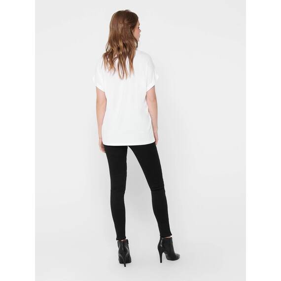 ONLY Tops für Damen Basic Kurzarm Rundhals