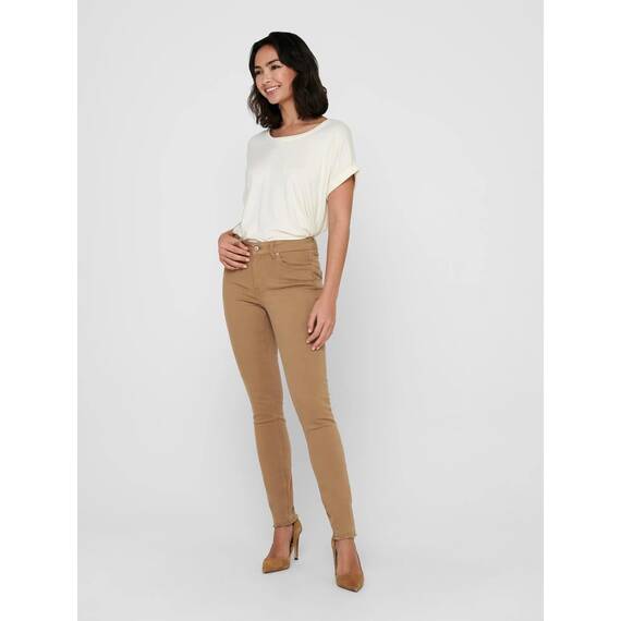ONLY Tops für Damen Basic Kurzarm Rundhals