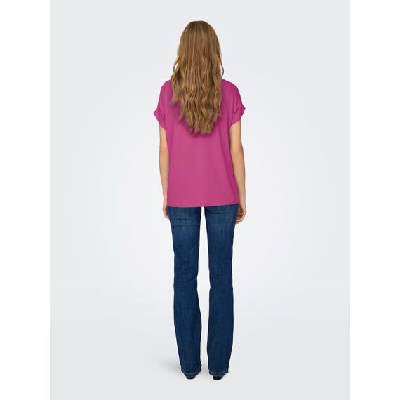 ONLY Tops für Damen Basic Kurzarm Rundhals