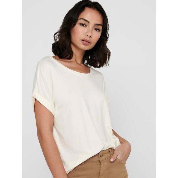 ONLY Tops für Damen Basic Kurzarm Rundhals