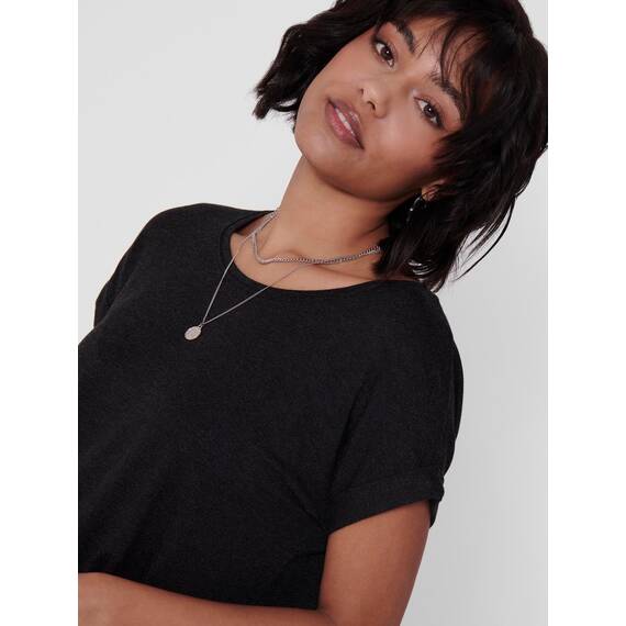 ONLY Tops für Damen Basic Kurzarm Rundhals