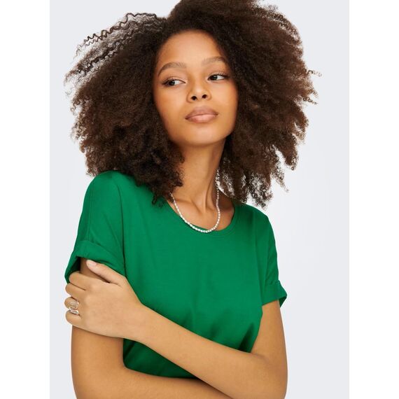 ONLY Tops für Damen Basic Kurzarm Rundhals