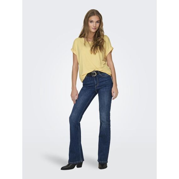 ONLY Tops für Damen Basic Kurzarm Rundhals