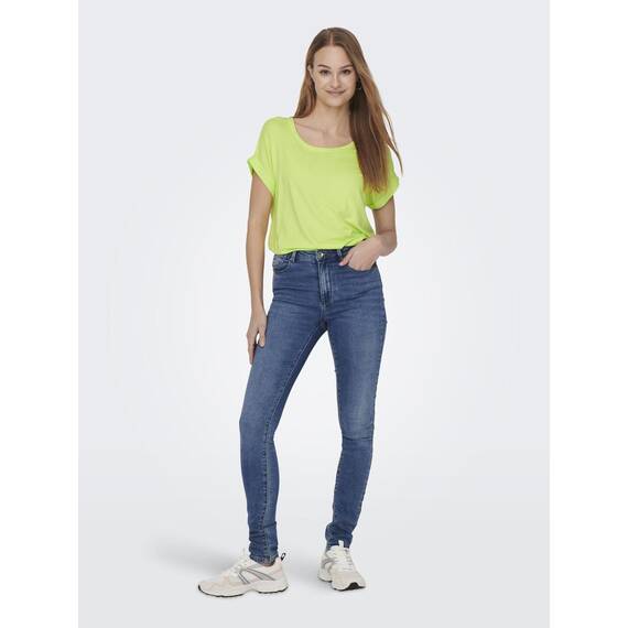 ONLY Tops für Damen Basic Kurzarm Rundhals
