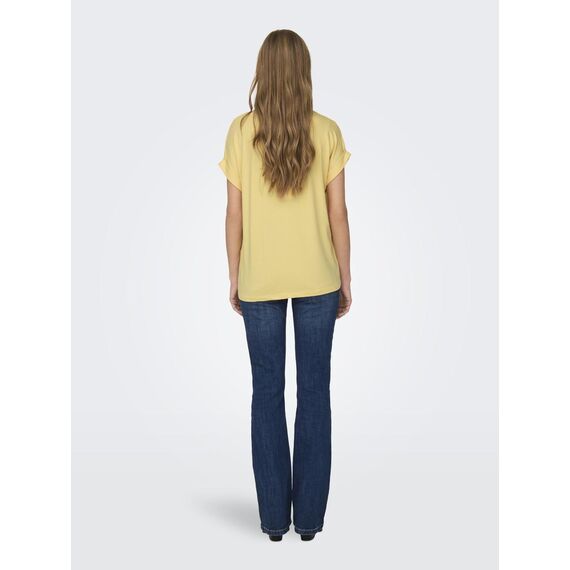 ONLY Tops für Damen Basic Kurzarm Rundhals