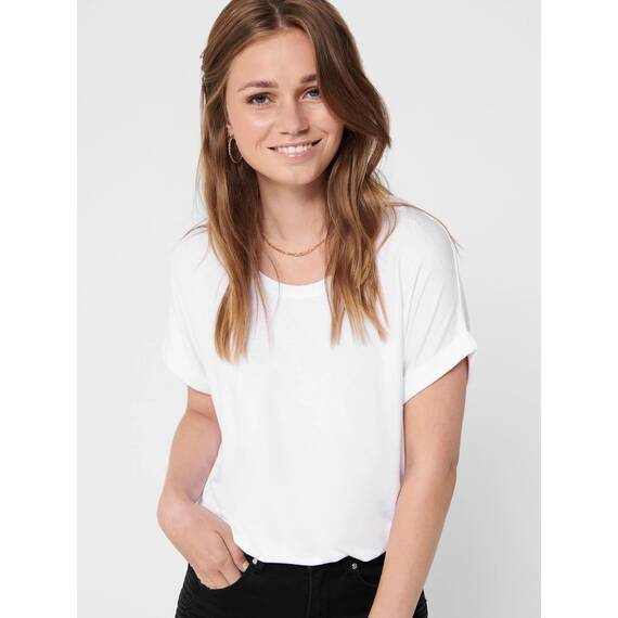 ONLY Tops für Damen Basic Kurzarm Rundhals