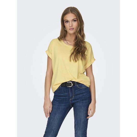 ONLY Tops für Damen Basic Kurzarm Rundhals