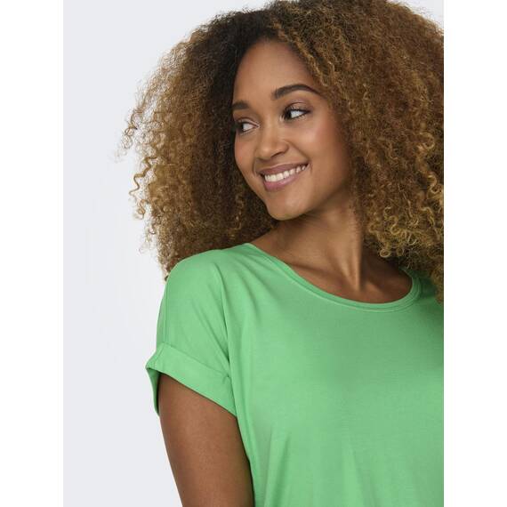 ONLY Tops für Damen Basic Kurzarm Rundhals