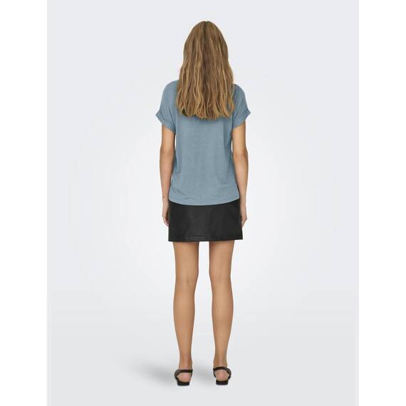 ONLY Tops für Damen Basic Kurzarm Rundhals
