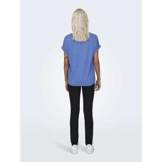 ONLY Tops für Damen Basic Kurzarm Rundhals