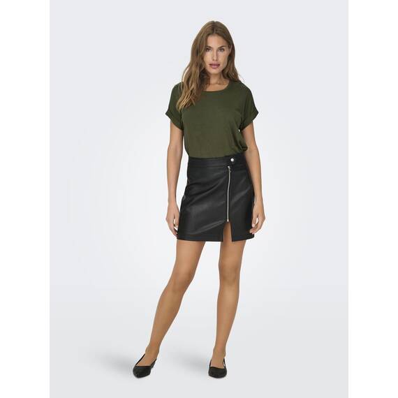 ONLY Tops für Damen Basic Kurzarm Rundhals