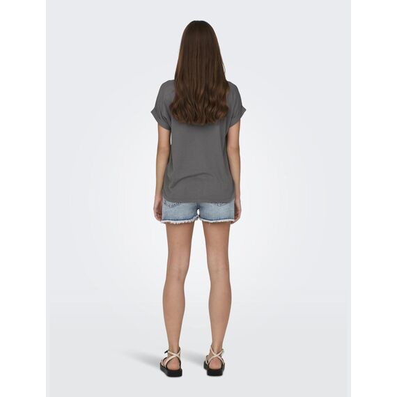ONLY Tops für Damen Basic Kurzarm Rundhals