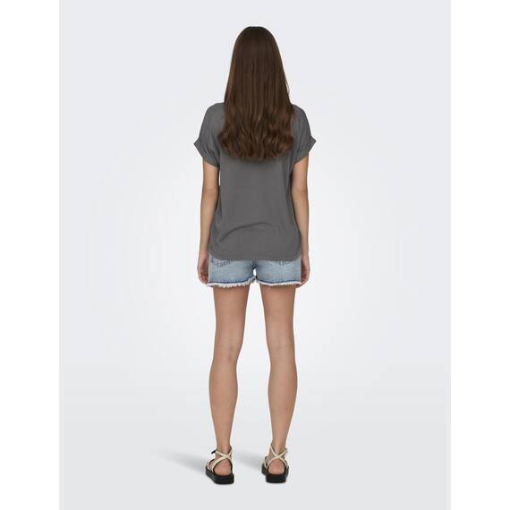 ONLY Tops für Damen Basic Kurzarm Rundhals