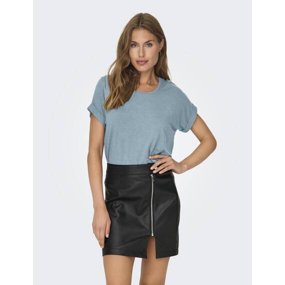 ONLY Tops für Damen Basic Kurzarm Rundhals