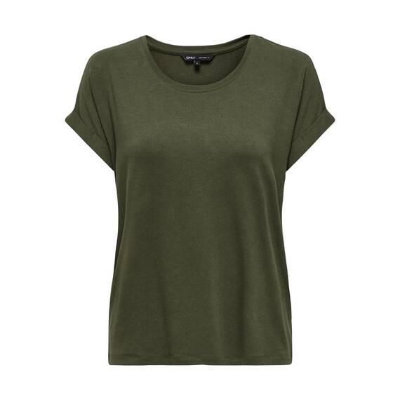 ONLY Tops für Damen Basic Kurzarm Rundhals