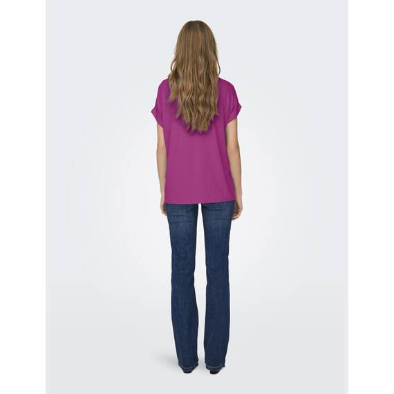 ONLY Tops für Damen Basic Kurzarm Rundhals