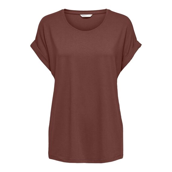 ONLY Damen Onlmoster S/S O-Neck Top Noos JRS T-Shirt, Henna, XS EU