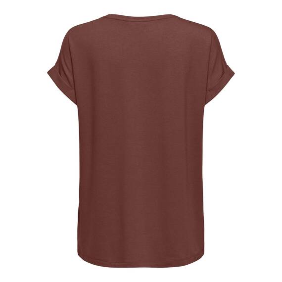ONLY Damen Onlmoster S/S O-Neck Top Noos JRS T-Shirt, Henna, L