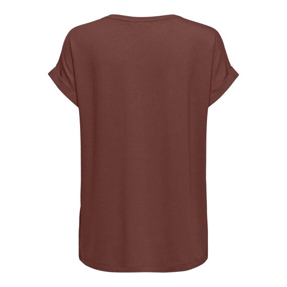 ONLY Damen Onlmoster S/S O-Neck Top Noos JRS T-Shirt, Henna, XS EU