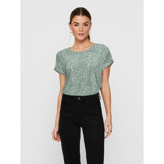 ONLY Tops für Damen Basic Kurzarm Rundhals