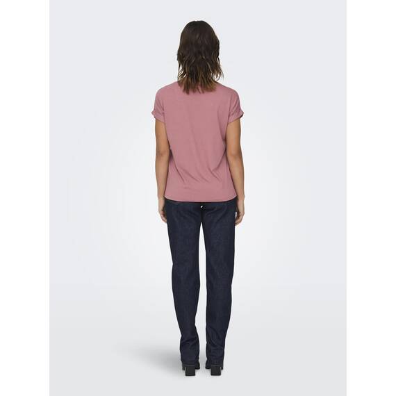 ONLY Tops für Damen Basic Kurzarm Rundhals
