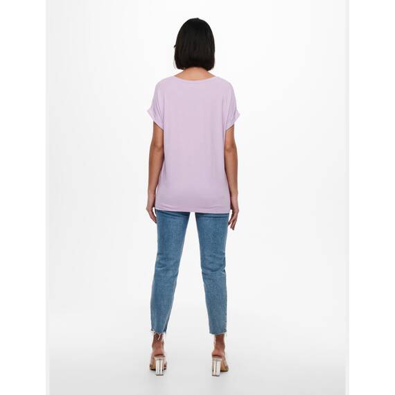 ONLY Tops für Damen Basic Kurzarm Rundhals