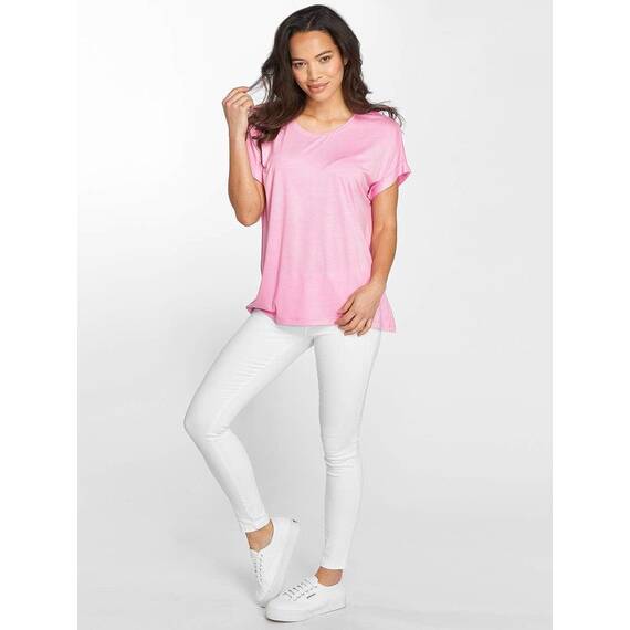 ONLY Damen Onlmoster S/S O-Neck Top Noos JRS, Begonia Pink, XXS