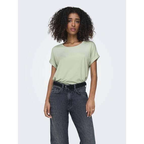 ONLY Damen ONLMOSTER 4 Pack S/S TOP JRS, Kurzarm T-Shirt, Laurel Green,S
