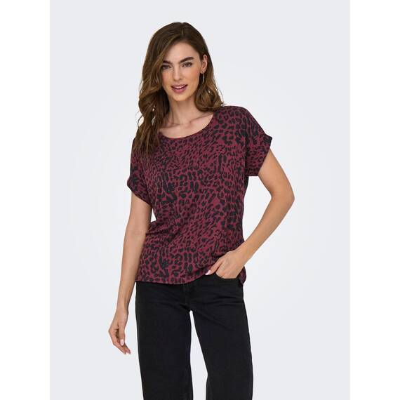 ONLY Tops für Damen Basic Kurzarm Rundhals