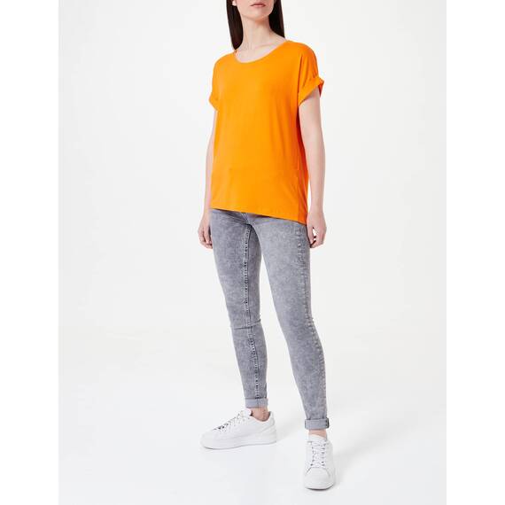 ONLY Tops für Damen Basic Kurzarm Rundhals