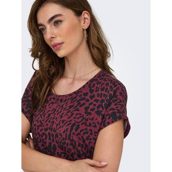 ONLY Tops für Damen Basic Kurzarm Rundhals