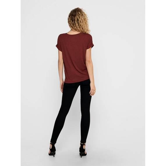 ONLY Tops für Damen Basic Kurzarm Rundhals