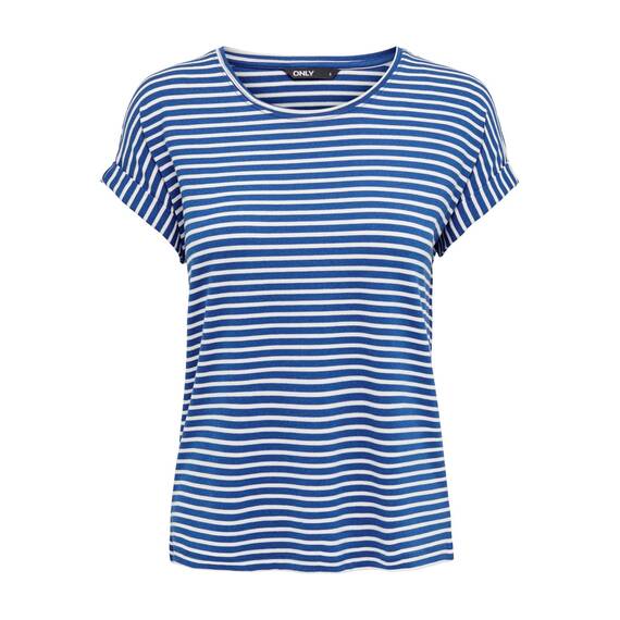 ONLY Tops für Damen Basic Kurzarm Rundhals