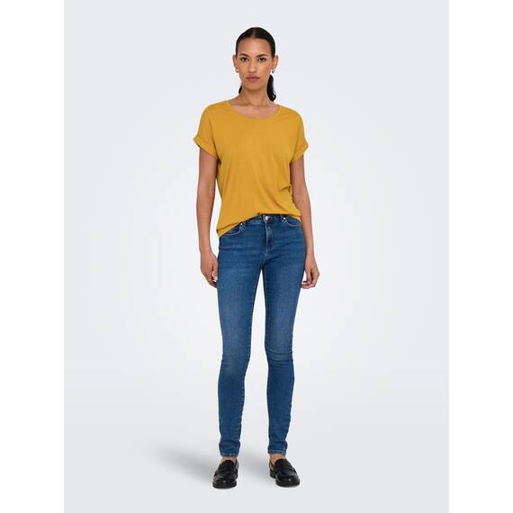 ONLY Tops für Damen Basic Kurzarm Rundhals