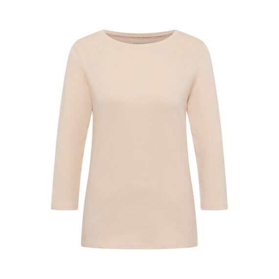 Damen Basic Shirt in Unifarbe
