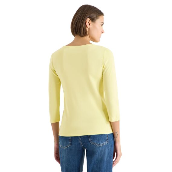 Damen Basic Shirt in Unifarbe