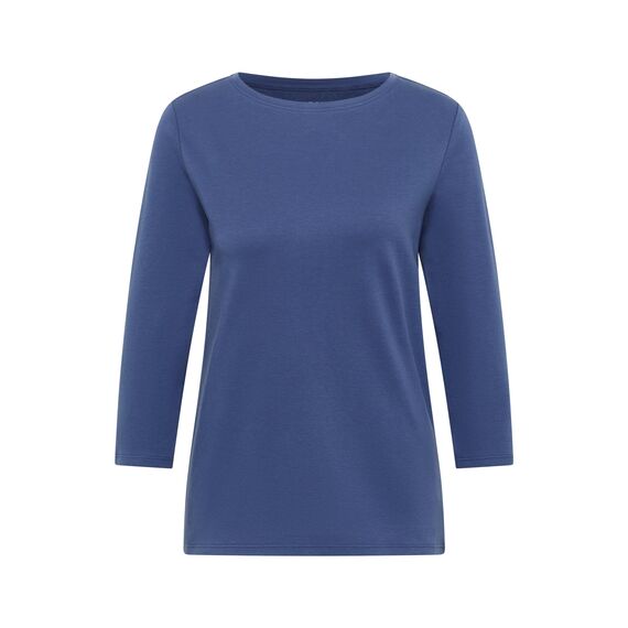Damen Basic Shirt in Unifarbe