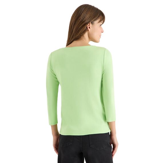 Damen Basic Shirt in Unifarbe