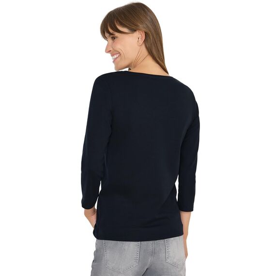 Cecil Damen Basic U-Boot Shirt