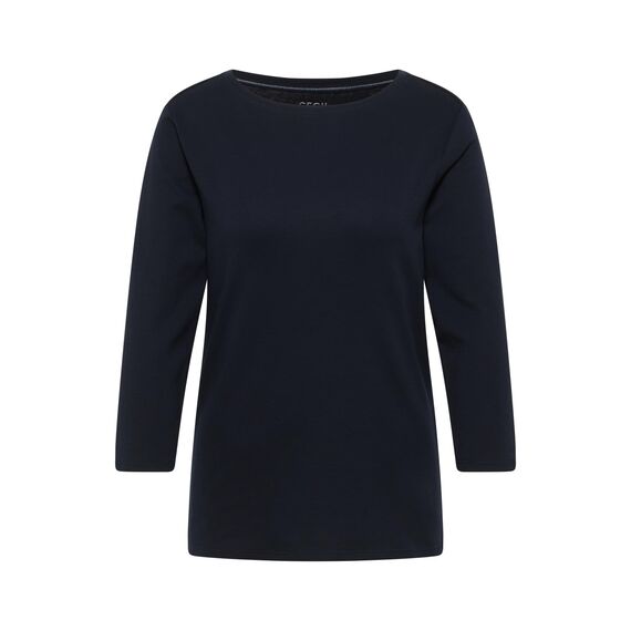Cecil Damen Basic U-Boot Shirt
