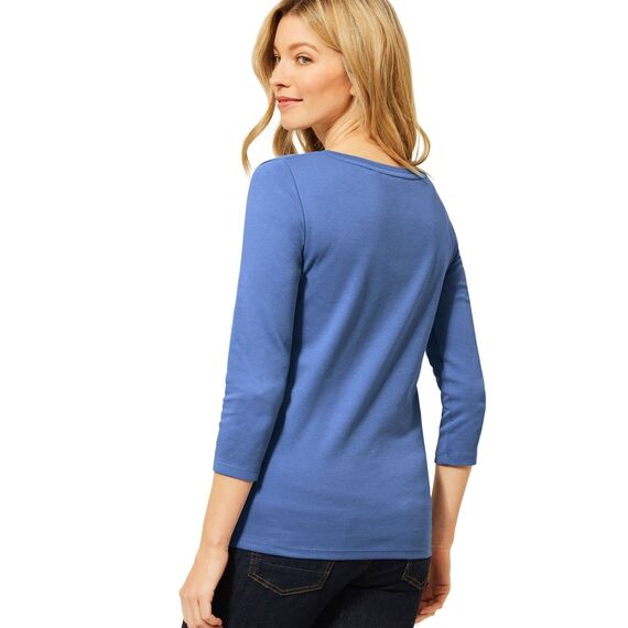 Cecil Damen 317389 T-Shirt, Forever Blue, XS