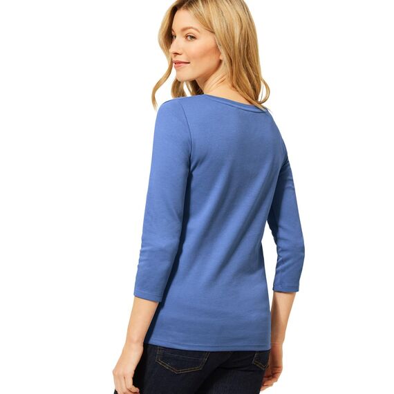 Cecil Damen 317389 T-Shirt, Forever Blue, XS