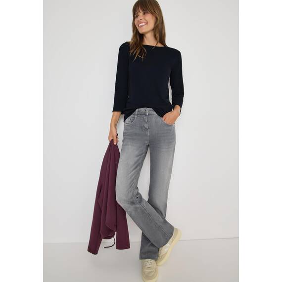 Cecil Damen Basic U-Boot Shirt