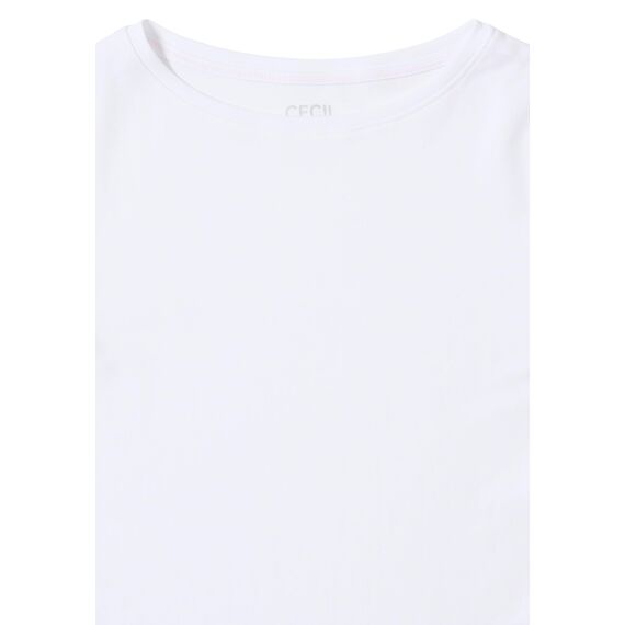 Damen Basic U-Boot Shirt