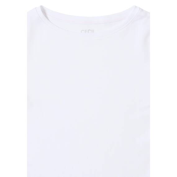 Damen Basic U-Boot Shirt